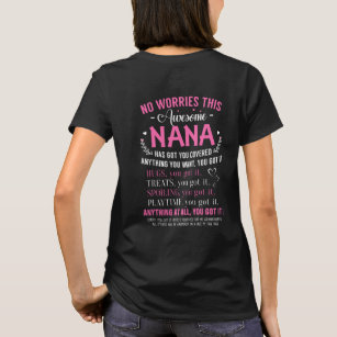 Nana shirt, regalo para mamá, camiseta graciosa pa