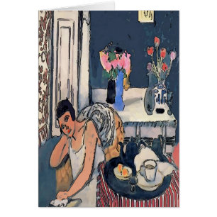 Nancy Breakf Con Flores Resumen, Estilo Matisse,