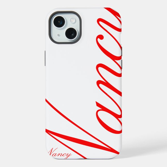 Nancy - hermoso funda para iPhone (Reverso )