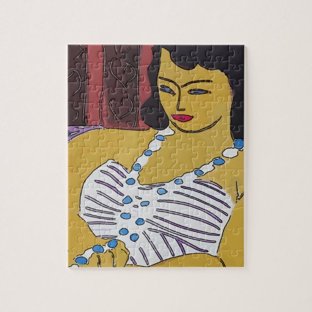 Nancy Resumen Rompecabezas de verano jigsaw (Vertical)