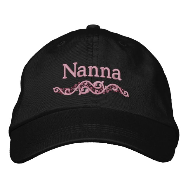 Nanna Personalizado Embroidered Gorra (Anverso)
