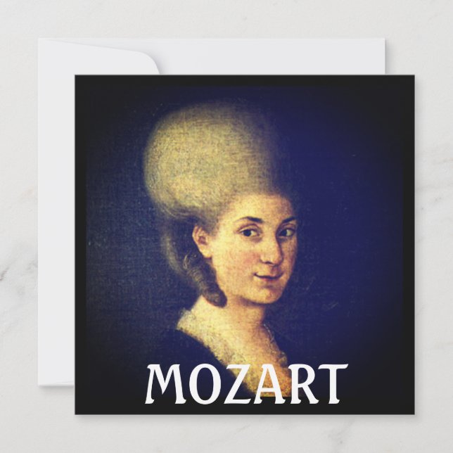 Nannerl Mozart (Anverso)