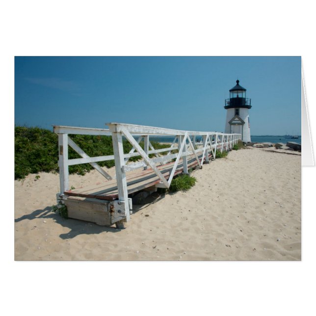 Nantucket. Antiguo faro de madera (Anverso (Horizontal))