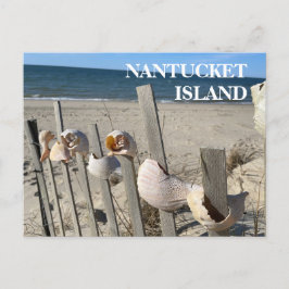 Nantucket Beach bombardea una postal de cerca