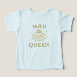 Nap Queen Baby Bodysuit - Cute Cloud & Crown Desis