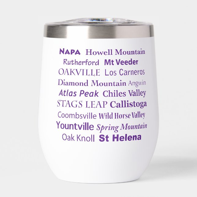 Napa Wine Tumbler (Frente)