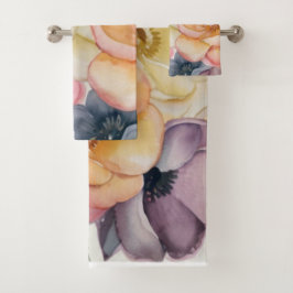 Napkin de papel floral pastel