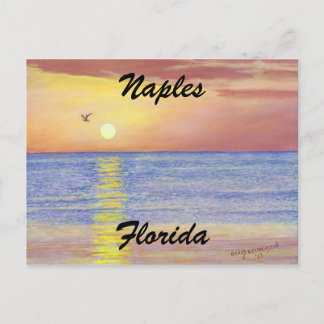 "NAPLES,TARJETA POSTAL DE SOL DE FLORIDA"
