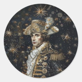 Napoleón de la Corona - Pegatinas redondos para el