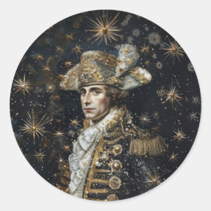 Napoleón de la Corona - Pegatinas redondos para el