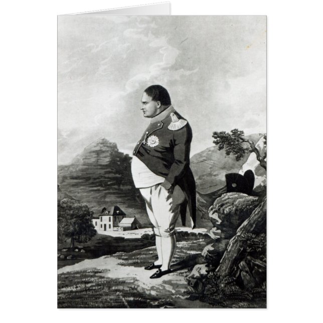 Napoleón en la isla de Santa Elena, 1820 (Frente)