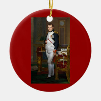 Napoleon en su estudio en el ornamento