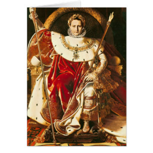 Napoleon I en el trono imperial, 1806