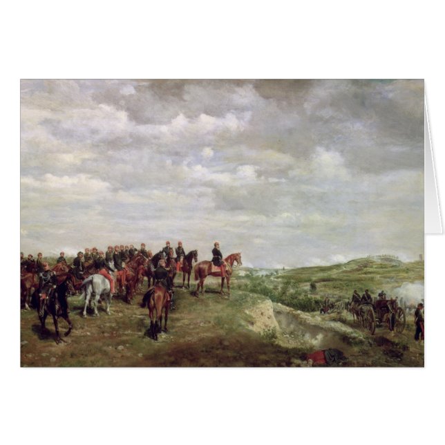 Napoleon III (1808-73) en la batalla de Solferino (Anverso (Horizontal))