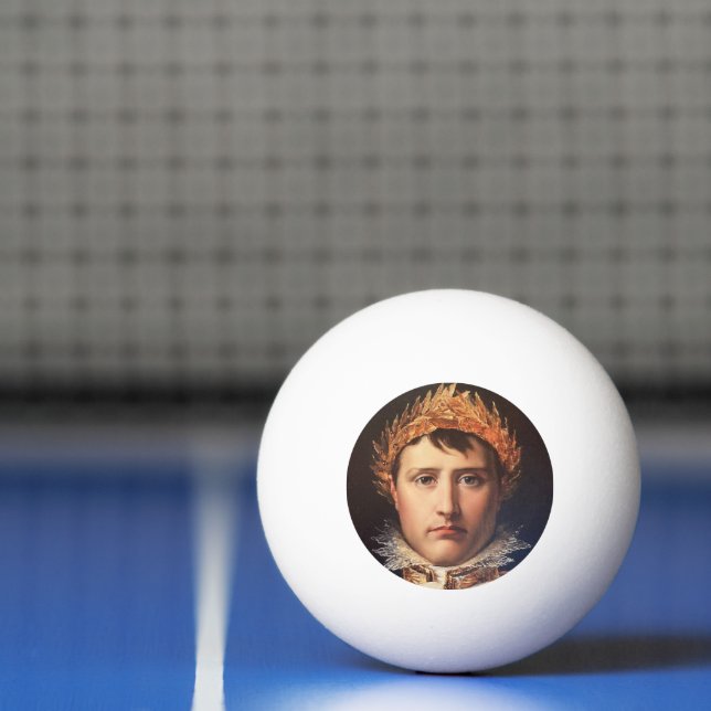 Napoleón Laurel-Wreath coronó la bola de Ping Pong (Neto)
