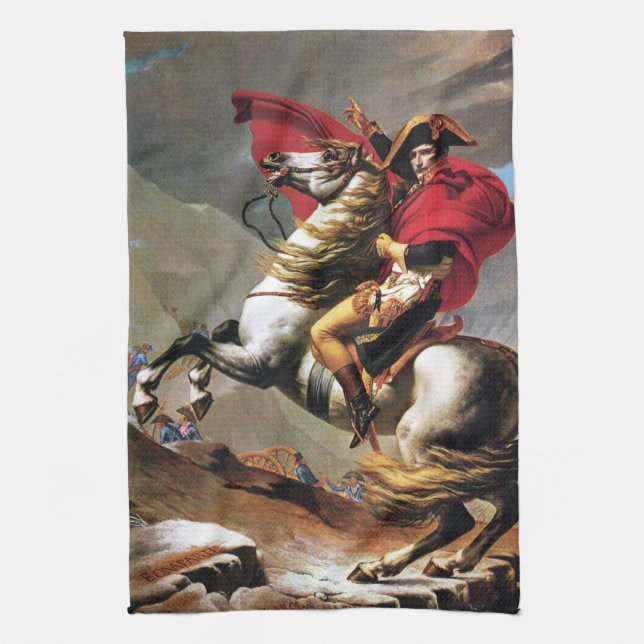 Napoleon que cruza la toalla de cocina de las (Vertical)
