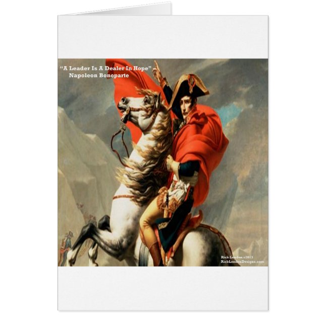 Napoleón y cita del "Líder" (Frente)