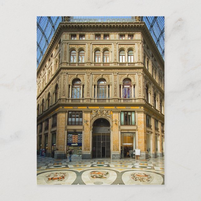 Nápoles, Italia - Postales para cruceros (Anverso)