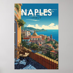 Nápoles Italia Viaje Arte Vintage