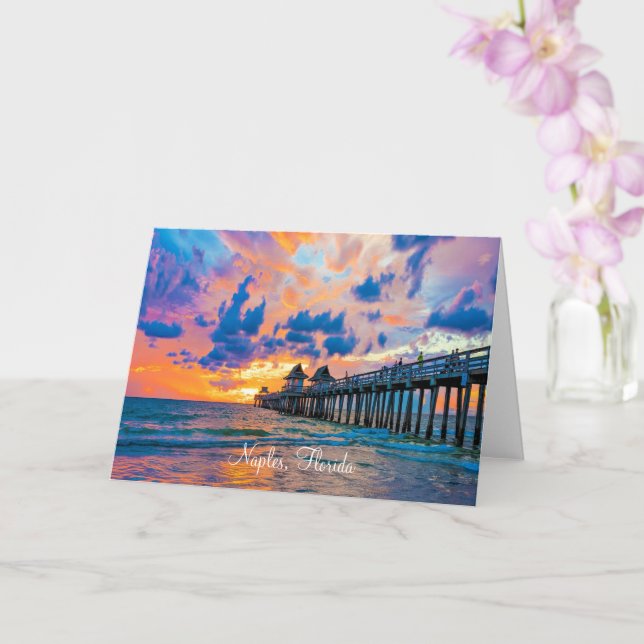 Nápoles, postal escénica de Florida (Orquídea)