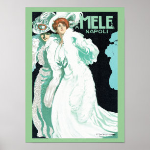 Napoli, E. y A. Mele y ci. Arte Nouveau del