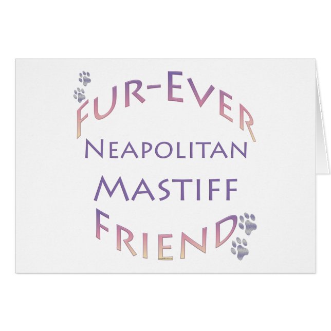 Napolitano Mastiff Furever (Anverso (Horizontal))