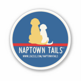Naptown Tails Dogs Vinyl Pegatina