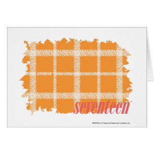 Naranja 3 de la tela escocesa