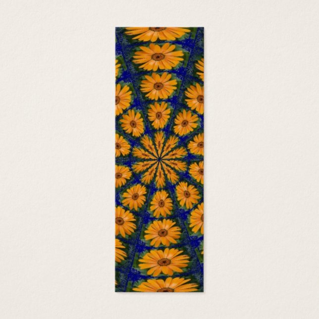 Naranja Africano Daisy, marcador (Frente)