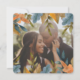 Naranja azul personalizado navidad deja foto