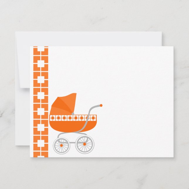 naranja Baby Buggy (Anverso)