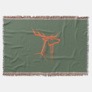 Naranja Buck Hunter y la manta verde Camo