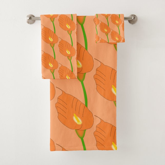 Naranja Cala Lily Design (In situ)