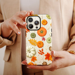 Naranja Calabaza de otoño iPhone 13 Funda maleta m
