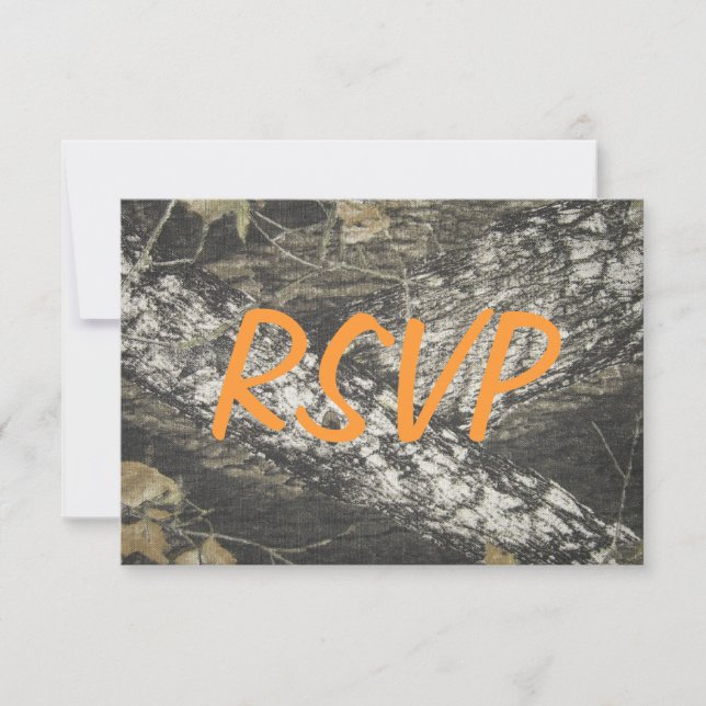 Naranja Camo RSVP (Anverso)