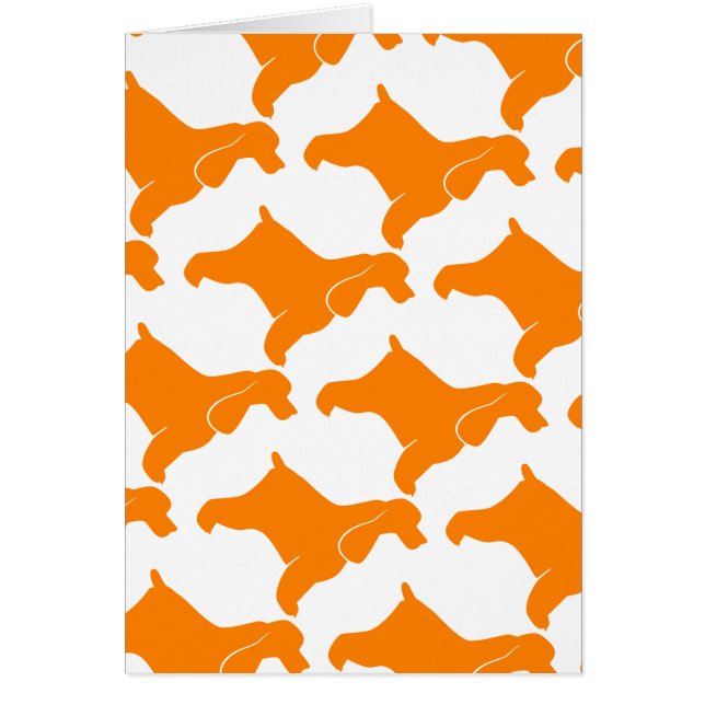 Naranja Cocker Spaniel (Frente)