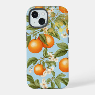 Naranja colorido, Naranja pegado azul y oro