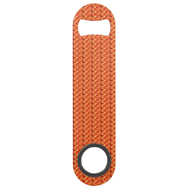 Naranja con el abrebotellas de la velocidad de los (Anverso)