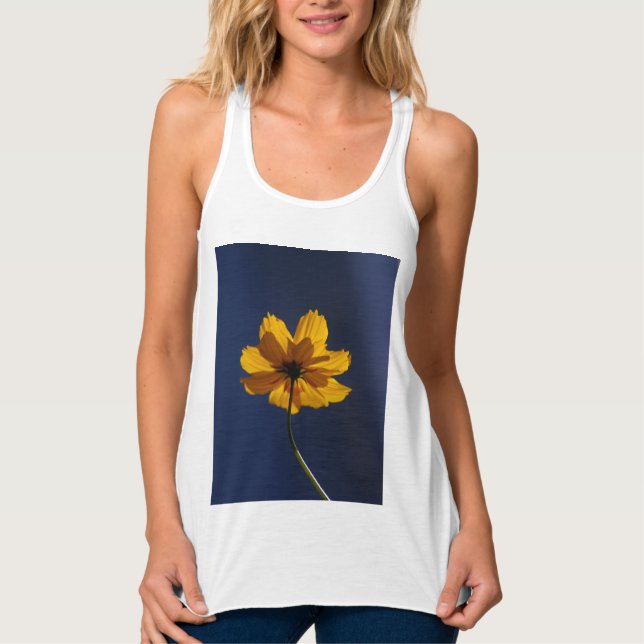 Naranja Coreopsis Tank Top (Anverso)