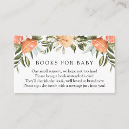 Naranja Cutie Books para la tarjeta de inserción p