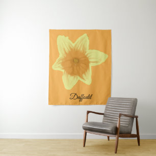 Naranja Daffodil Tapiz Daffodil Amarillo
