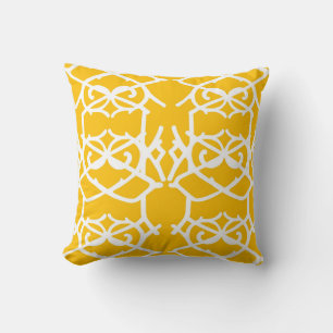 Naranja de almohada decoradora de encaje III