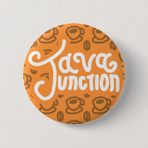 Naranja de botón Bean y café de unión de Java