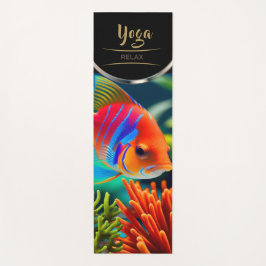 Naranja de buceo Coral - Yoga Mat
