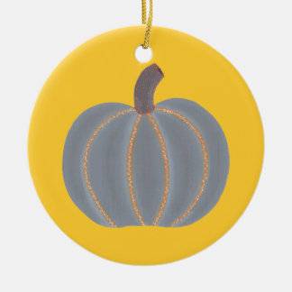 Naranja de calabaza gris ilumina ornamento de Hall