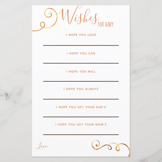 Naranja de calabaza otoñal Tarjetas de deseo de be (Anverso)