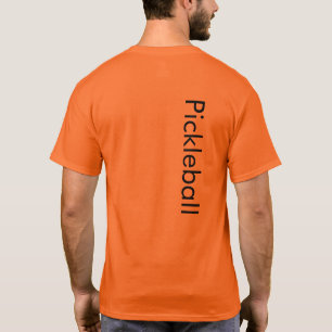 Naranja de camisetas de pelleball