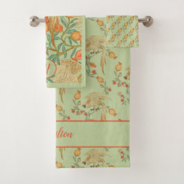 Naranja de Cockatoo y Pomegranate y Verde