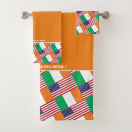 NARANJA de Escritura Personalizada de FLAGS IRLAND