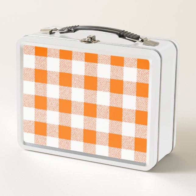 Naranja de Gingham Check (Anverso)
